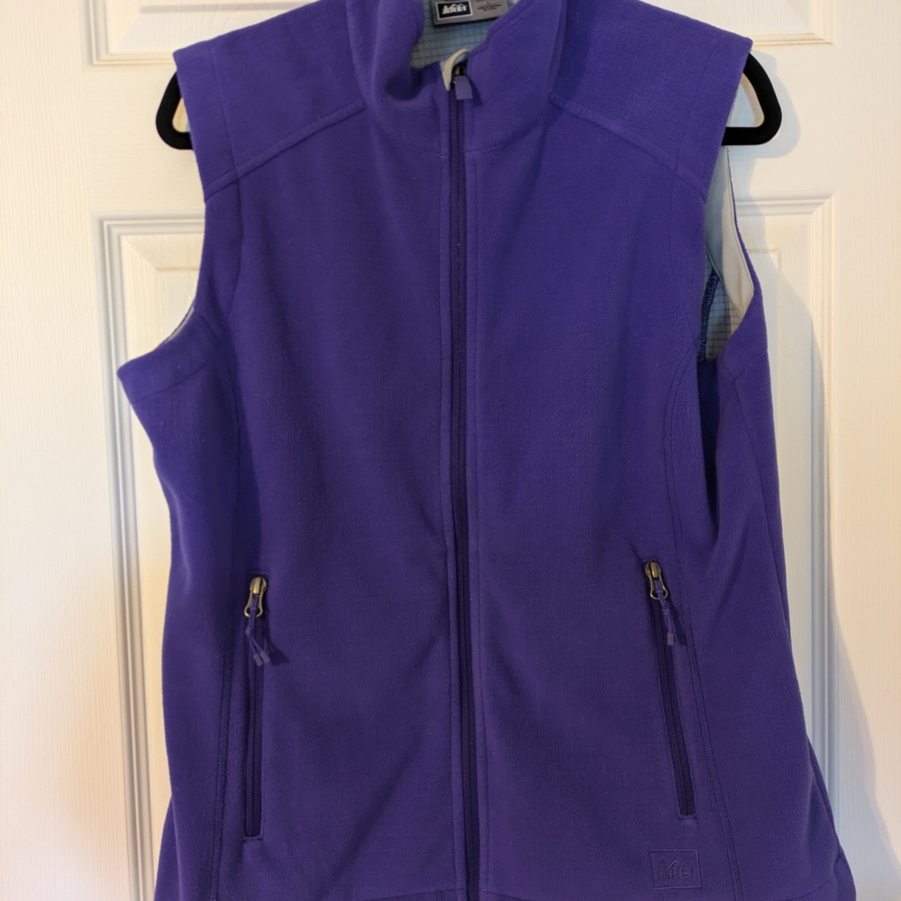 REI Deep Purple Fleece Vest